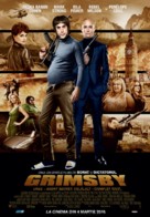 Grimsby - Romanian Movie Poster (xs thumbnail)