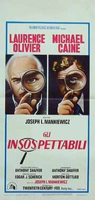 Sleuth - Italian Movie Poster (xs thumbnail)