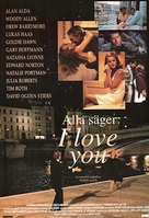 Everyone Says I Love You - Swedish Movie Poster (xs thumbnail)