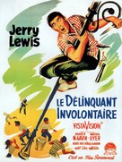 The Delicate Delinquent - French Movie Poster (xs thumbnail)