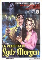 La vendetta di Lady Morgan - Italian Movie Poster (xs thumbnail)