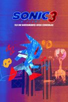 Sonic the Hedgehog 3 - Brazilian Movie Poster (xs thumbnail)