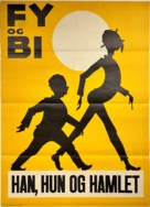 Han, hun og Hamlet - Danish Movie Poster (xs thumbnail)