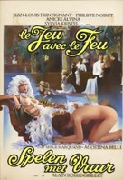 Le jeu avec le feu - French Movie Poster (xs thumbnail)