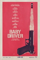 Baby Driver - Teaser movie poster (xs thumbnail)