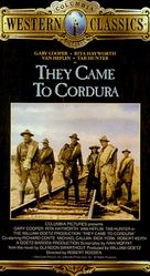 They Came to Cordura - VHS movie cover (xs thumbnail)