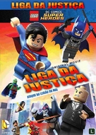 LEGO DC Super Heroes: Justice League - Attack of the Legion of Doom! - Brazilian DVD movie cover (xs thumbnail)