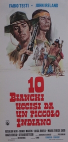 Dieci bianchi uccisi da un piccolo indiano - Italian Movie Poster (xs thumbnail)