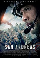 San Andreas - Portuguese Movie Poster (xs thumbnail)