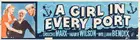 A Girl in Every Port Poster