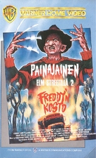 A Nightmare On Elm Street Part 2: Freddy&#039;s Revenge - Finnish VHS movie cover (xs thumbnail)