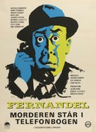 L'assassin est dans l'annuaire - Danish Movie Poster (xs thumbnail)