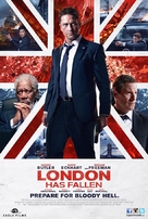 London Has Fallen - Lebanese Movie Poster (xs thumbnail)