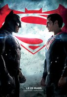 Batman v Superman: Dawn of Justice - French Movie Poster (xs thumbnail)