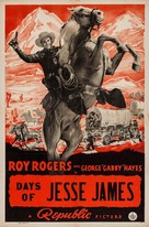 Days of Jesse James - Re-release movie poster (xs thumbnail)