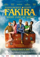The Extraordinary Journey of the Fakir - Czech Movie Poster (xs thumbnail)
