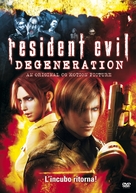 Resident Evil: Degeneration - Italian DVD movie cover (xs thumbnail)