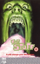 The Stuff - British VHS movie cover (xs thumbnail)