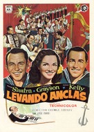 Anchors Aweigh - Spanish Movie Poster (xs thumbnail)