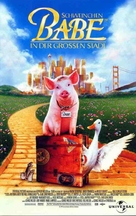 Babe: Pig in the City - German VHS movie cover (xs thumbnail)