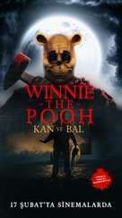 Winnie-The-Pooh: Blood and Honey - Turkish Movie Poster (xs thumbnail)