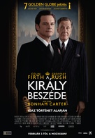 The King&#039;s Speech - Hungarian Movie Poster (xs thumbnail)