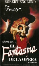 The Phantom of the Opera - Argentinian VHS movie cover (xs thumbnail)