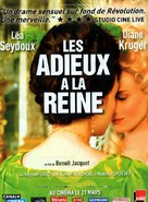 Les adieux &agrave; la reine - French Movie Poster (xs thumbnail)