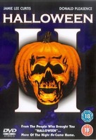 Halloween II - British DVD movie cover (xs thumbnail)