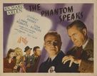 The Phantom Speaks - Movie Poster (xs thumbnail)