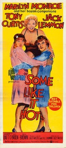 Some Like It Hot - Australian Movie Poster (xs thumbnail)