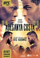 UFC 253: Adesanya vs. Costa - Brazilian Movie Poster (xs thumbnail)