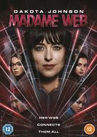Madame Web - British DVD movie cover (xs thumbnail)