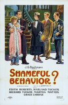 Shameful Behavior? - Movie Poster (xs thumbnail)