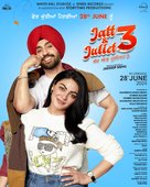 Jatt &amp; Juliet 3 - Indian Movie Poster (xs thumbnail)