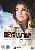 &quot;Grey&#039;s Anatomy&quot; - British DVD movie cover (xs thumbnail)