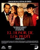 Prizzi&#039;s Honor - Spanish Movie Poster (xs thumbnail)