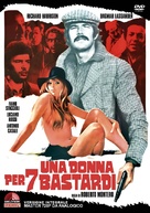 Una donna per 7 bastardi - Italian DVD movie cover (xs thumbnail)