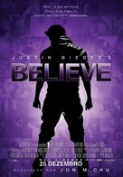 Justin Bieber&#039;s Believe - Portuguese Movie Poster (xs thumbnail)