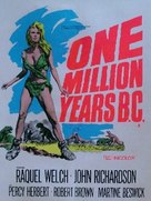 One Million Years B.C. - British Movie Poster (xs thumbnail)