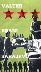 Valter brani Sarajevo - Yugoslav VHS movie cover (xs thumbnail)