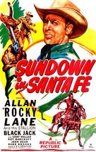 Sundown in Santa Fe - Movie Poster (xs thumbnail)