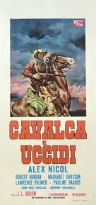 Cavalca e uccidi - Italian Movie Poster (xs thumbnail)