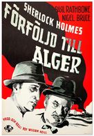 Pursuit to Algiers - Swedish Movie Poster (xs thumbnail)