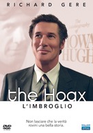The Hoax - Italian DVD movie cover (xs thumbnail)
