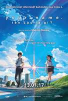 Kimi no na wa. - Vietnamese Movie Poster (xs thumbnail)