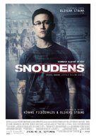 Snowden - Latvian Movie Poster (xs thumbnail)