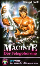 Maciste alla corte del Gran Khan - German VHS movie cover (xs thumbnail)