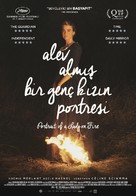 Portrait de la jeune fille en feu - Turkish Movie Poster (xs thumbnail)