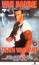 Death Warrant - British VHS movie cover (xs thumbnail)
